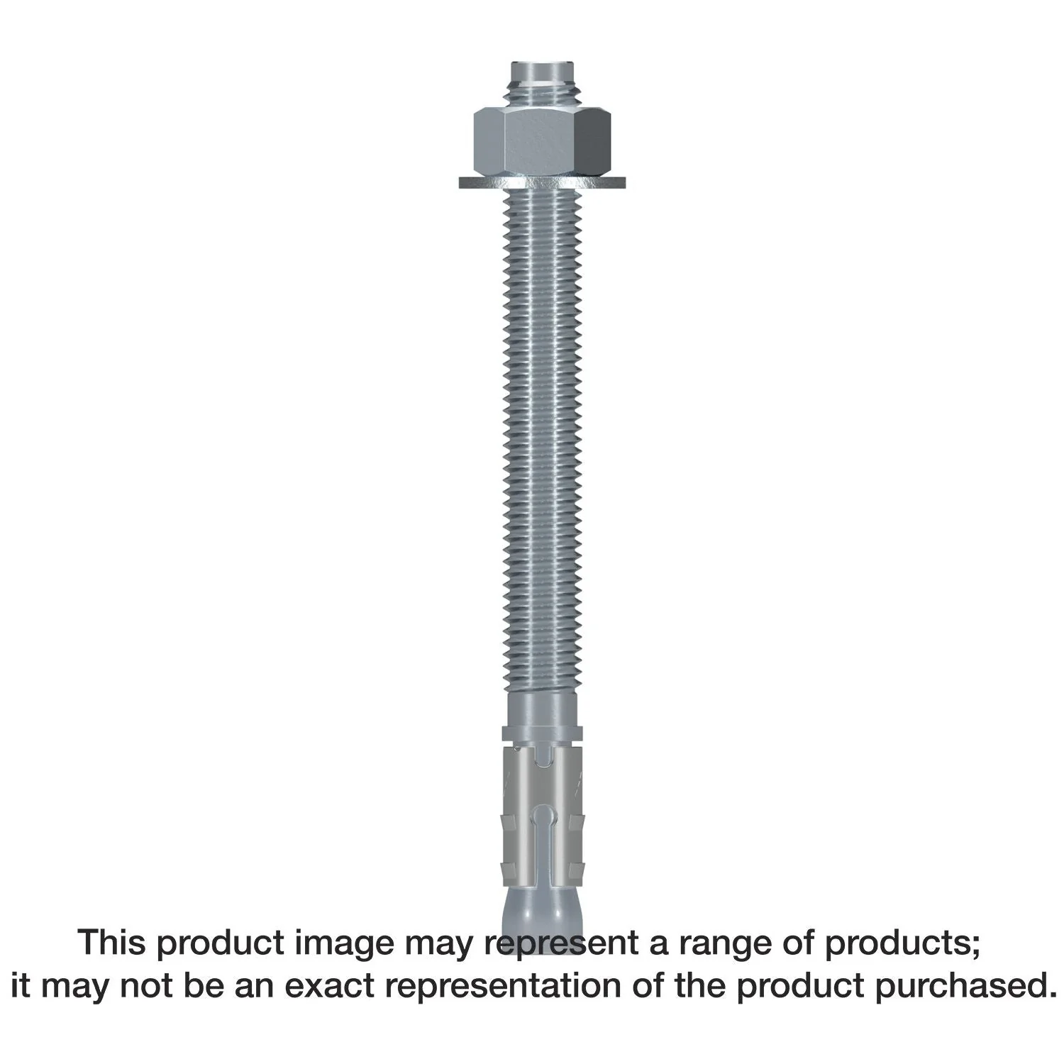 Simpson Strong-Tie STB2-50512C25 Strong-Bolt 2,  1/2-in. x 5-1/2-in. Wedge Anchor, 25-Pack - Image 2