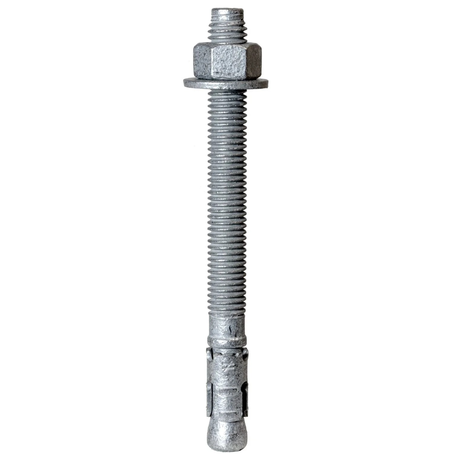 Simpson Strong-Tie STB2-50512MGR25 Strong-Bolt 2,  1/2-in. x 5-1/2-in. Mechanically Galvanized Wedge Anchor, 25-Pack - Image 3