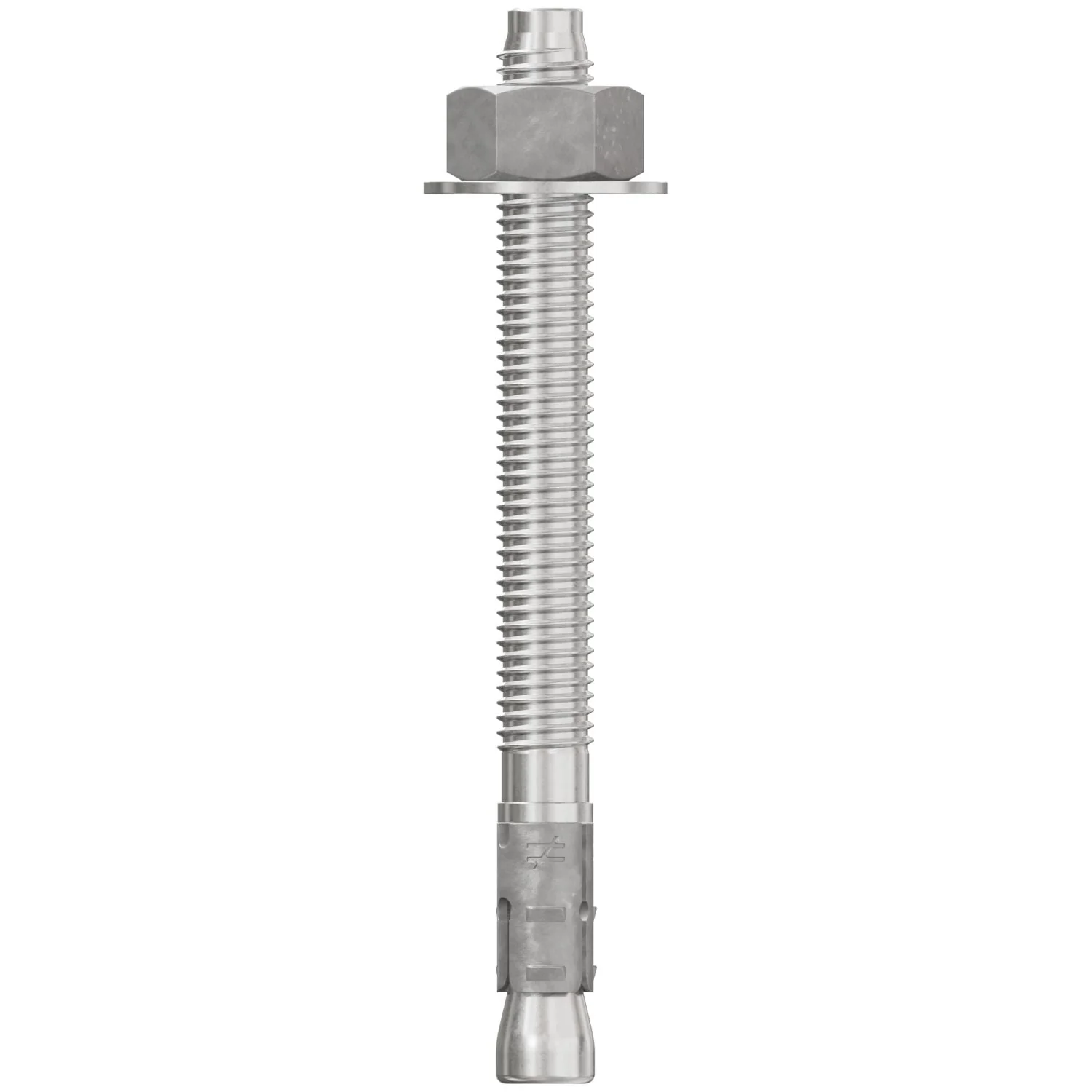 Simpson Strong-Tie STB2-50512S6F25 Strong-Bolt 2,  1/2-in. x 5-1/2-in. Type 316 Stainless-Steel Wedge Anchor, Fully Assembled, 25-Pack - Image 3