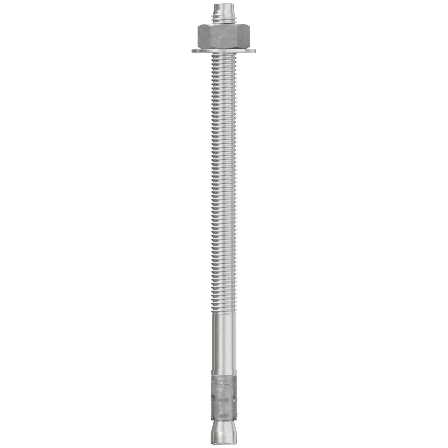 Simpson Strong-Tie STB2-50812S6F20 Strong-Bolt 2,  1/2-in. x 8-1/2-in. Type 316 Stainless-Steel Wedge Anchor, Fully Assembled, 20-Pack - Image 1