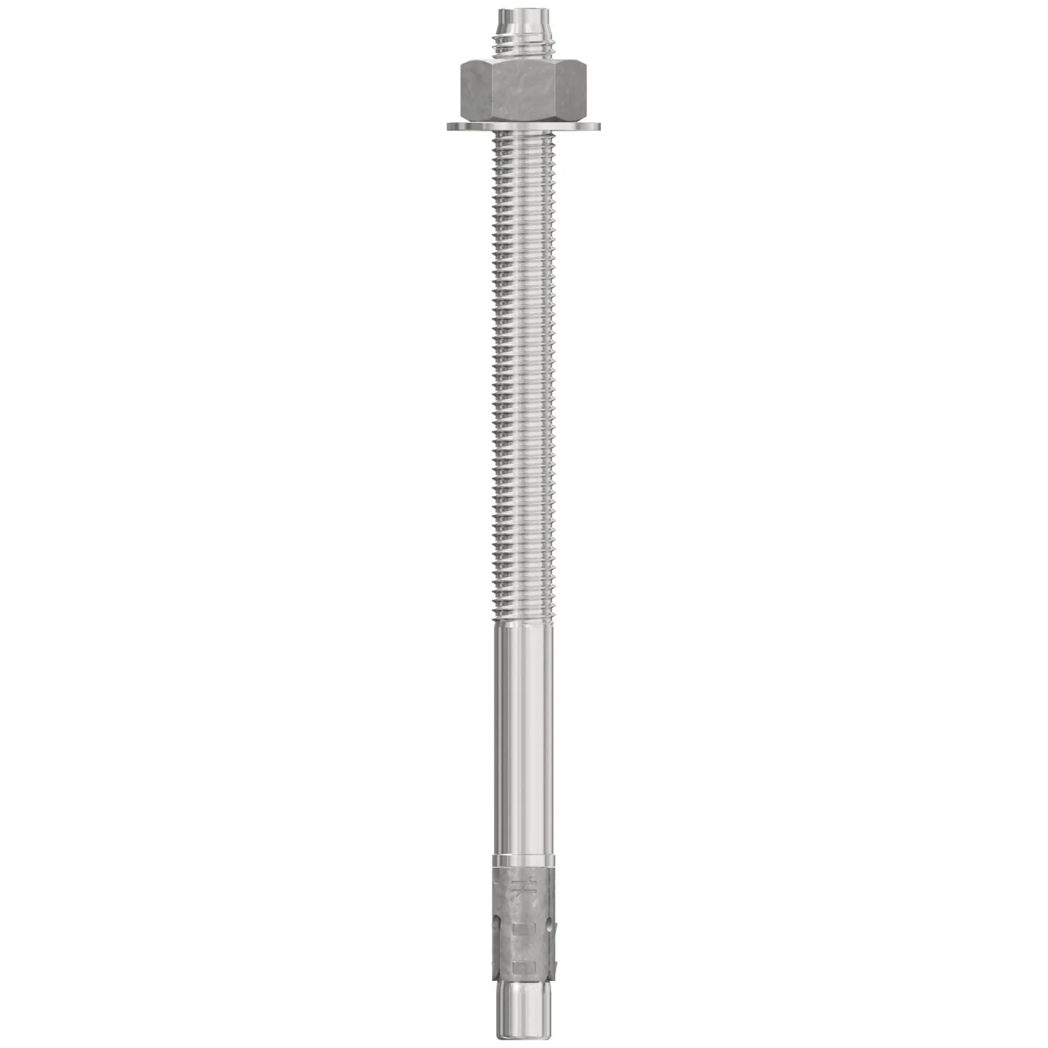 Simpson Strong-Tie STB2-62100S4F10 Strong-Bolt 2,  5/8-in. x 10-in. Type 304 Stainless-Steel Wedge Anchor, Fully Assembled, 10-Pack - Image 2