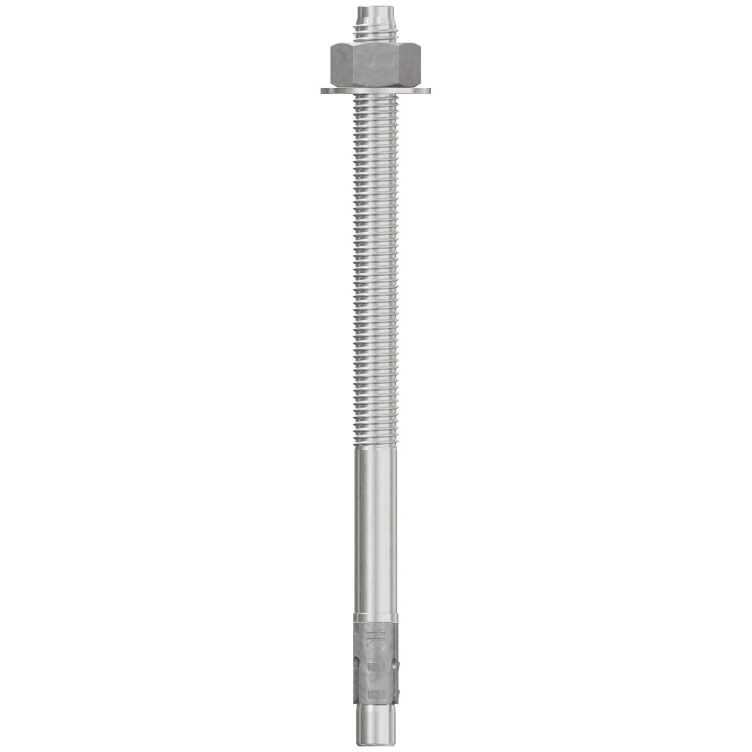 Simpson Strong-Tie STB2-62100S6F10 Strong-Bolt 2,  5/8-in. x 10-in. Type 316 Stainless-Steel Wedge Anchor, Fully Assembled, 10-Pack - Image 2