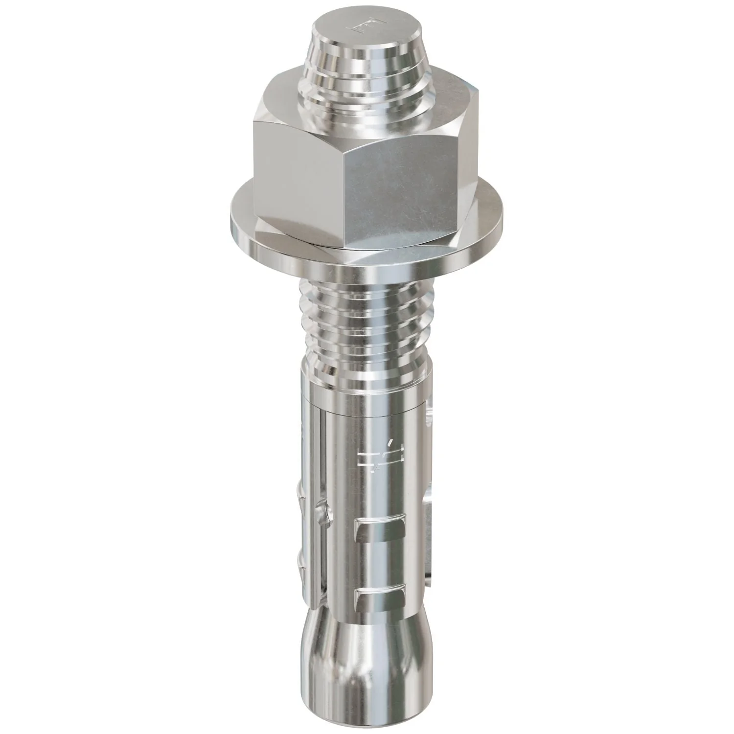 Simpson Strong-Tie STB2-623126SSR20 Strong-Bolt 2,  5/8-in. x 3-1/2-in. Type 316 Stainless-Steel Wedge Anchor, 20-Pack - Image 2