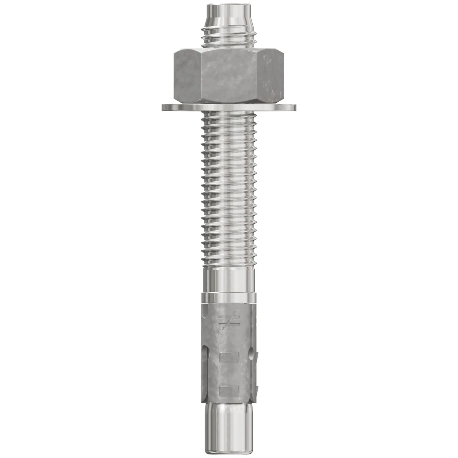 Simpson Strong-Tie STB2-62500S4F20 Strong-Bolt 2,  5/8-in. x 5-in. Type 304 Stainless-Steel Wedge Anchor, Fully Assembled, 20-Pack - Image 2