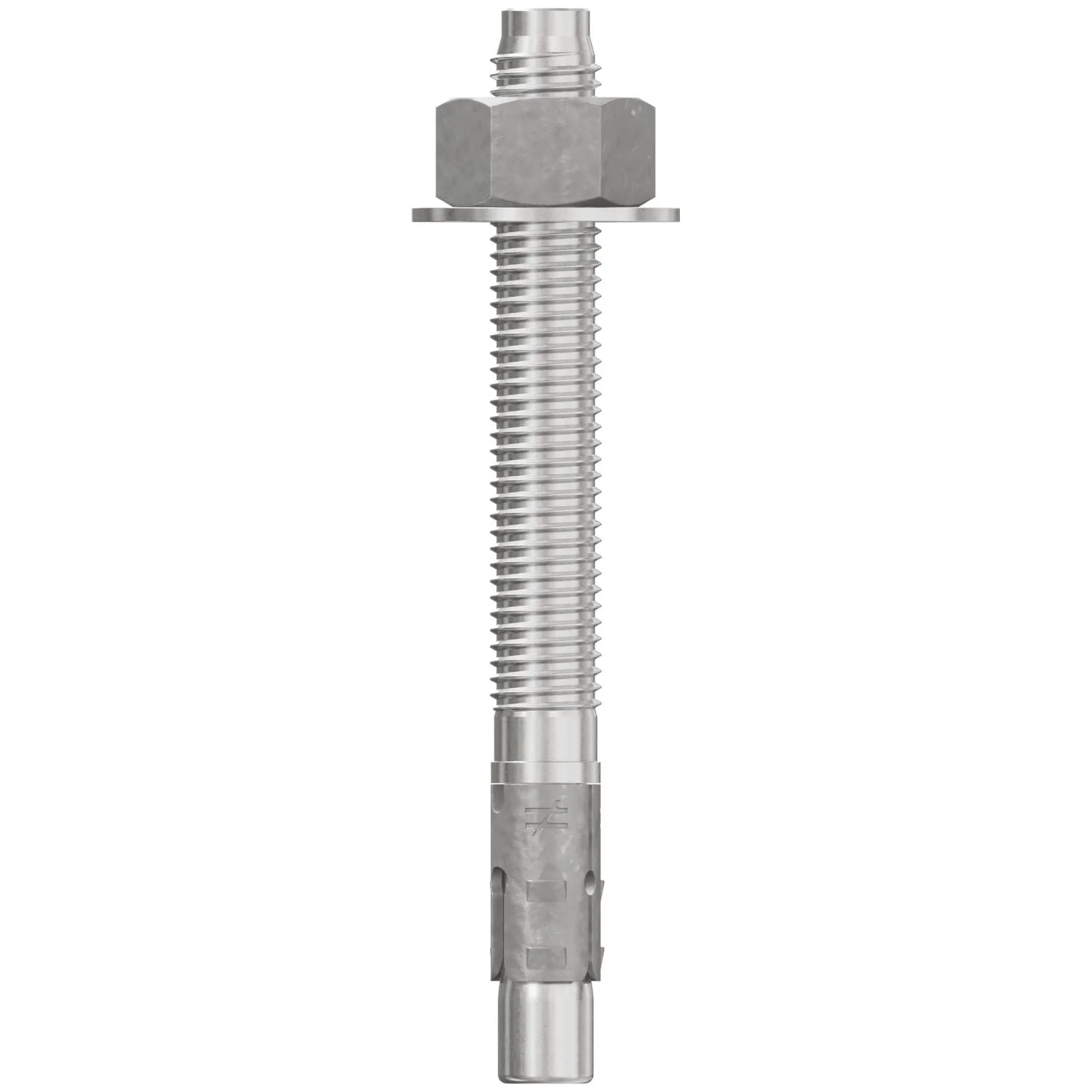 Simpson Strong-Tie STB2-62600S6F20 Strong-Bolt 2,  5/8-in. x 6-in. Type 316 Stainless-Steel Wedge Anchor, Fully Assembled, 20-Pack - Image 2