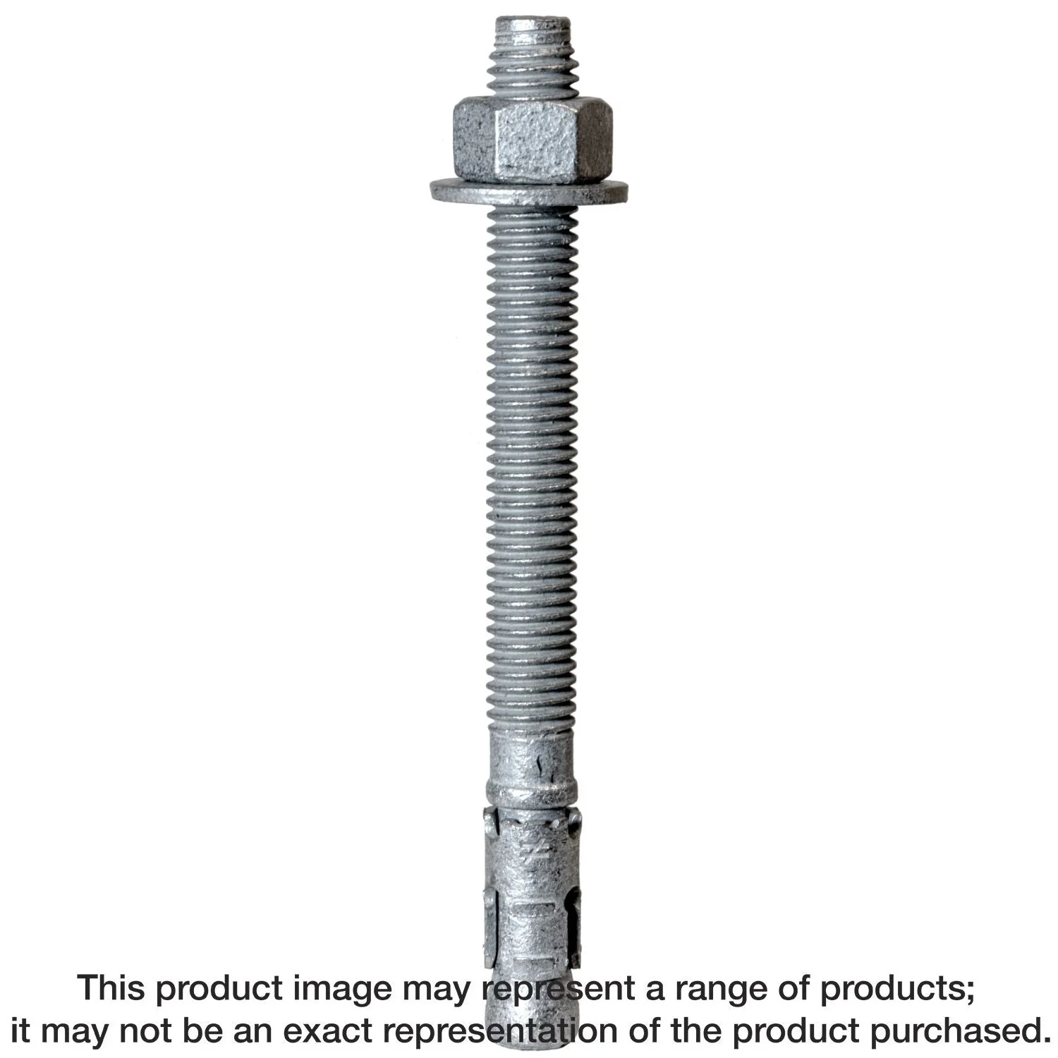 Simpson Strong-Tie STB2-751200MGR5 Strong-Bolt 2,  3/4-in. x 12-in. Mechanically Galvanized Wedge Anchor, 5-Pack - Image 2