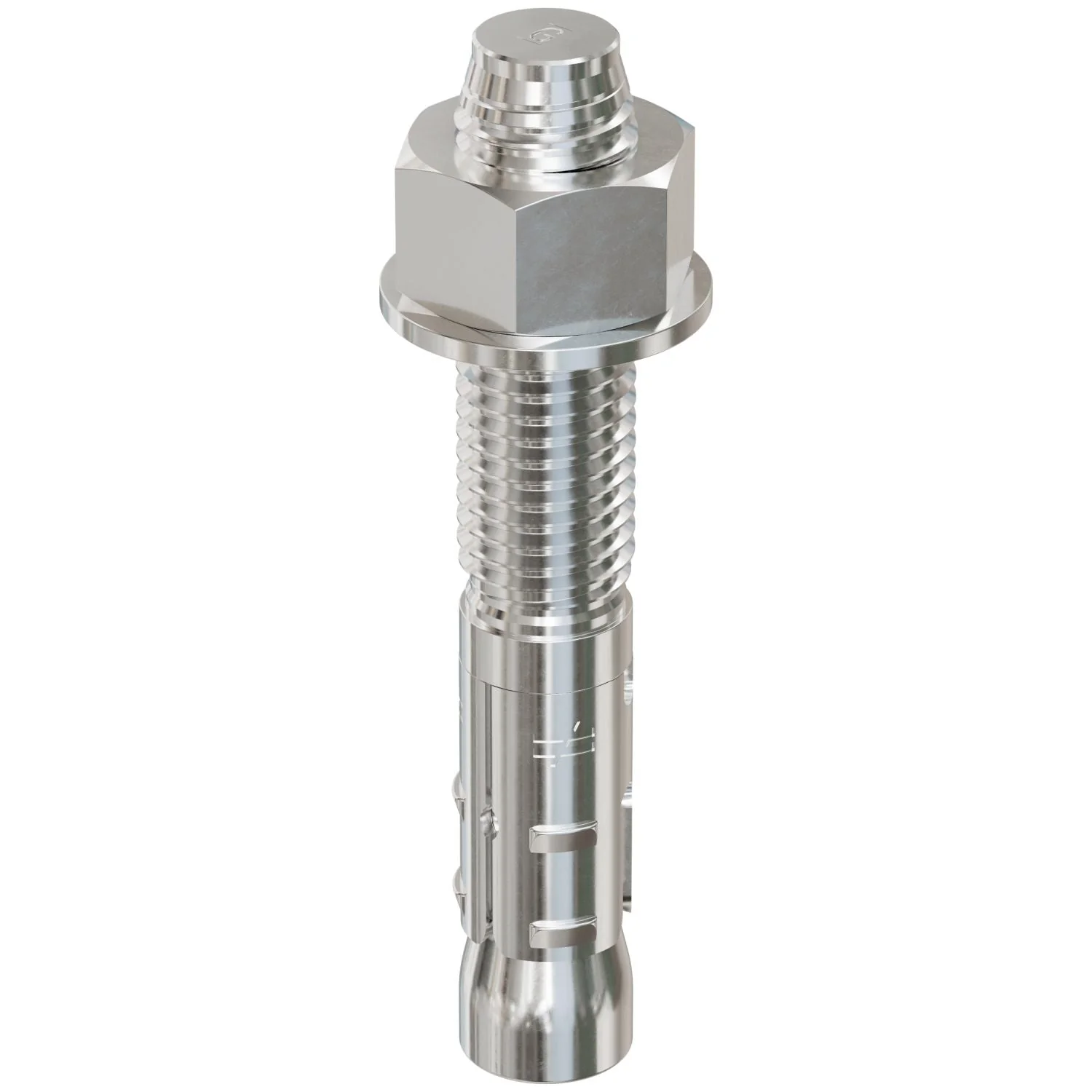 Simpson Strong-Tie STB2-754344SSR10 Strong-Bolt 2,  3/4-in. x 4-3/4-in. Type 304 Stainless-Steel Wedge Anchor, 10-Pack - Image 2