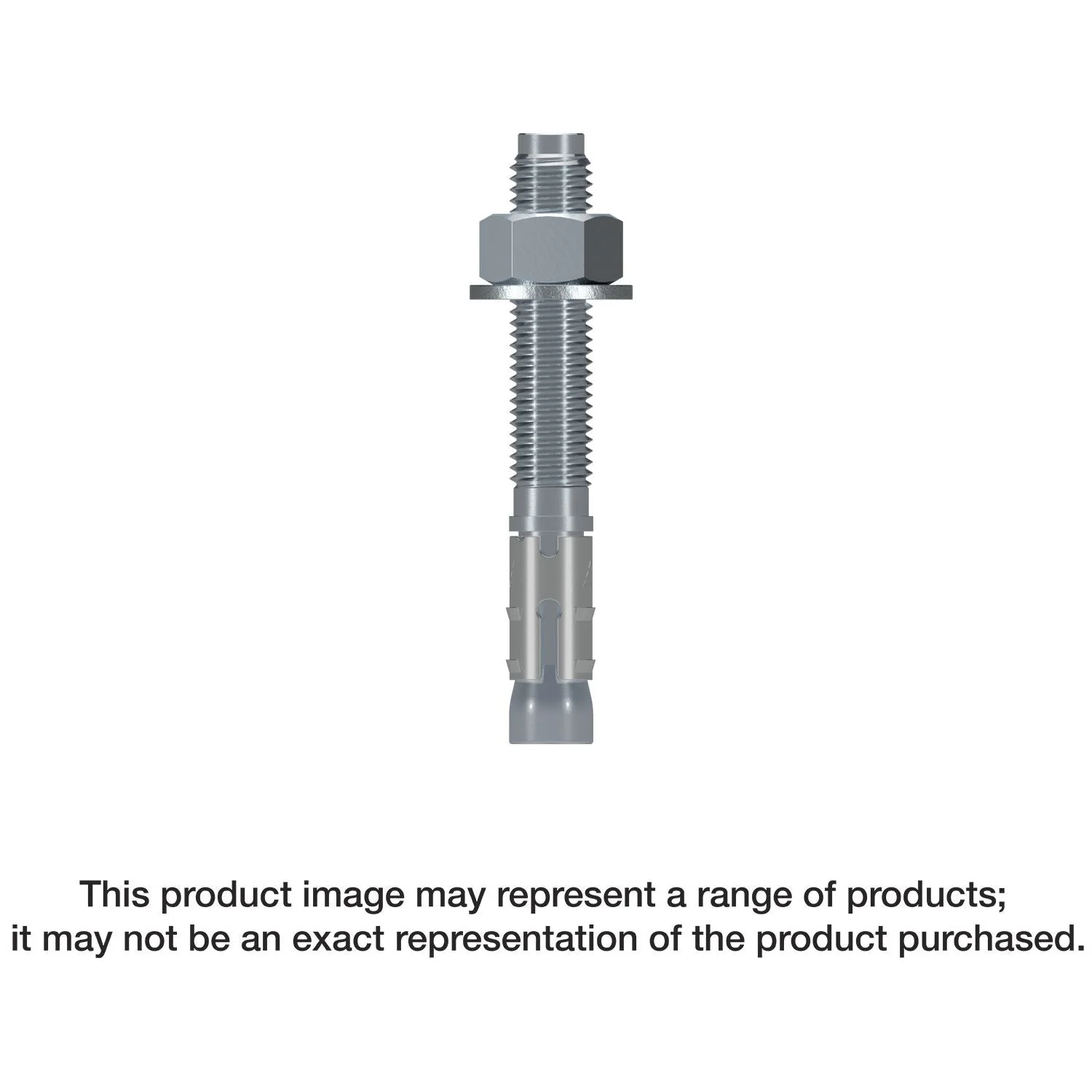 Simpson Strong-Tie STB2-75434R10 Strong-Bolt 2,  3/4-in. x 4-3/4-in. Wedge Anchor, 10-Pack - Image 1