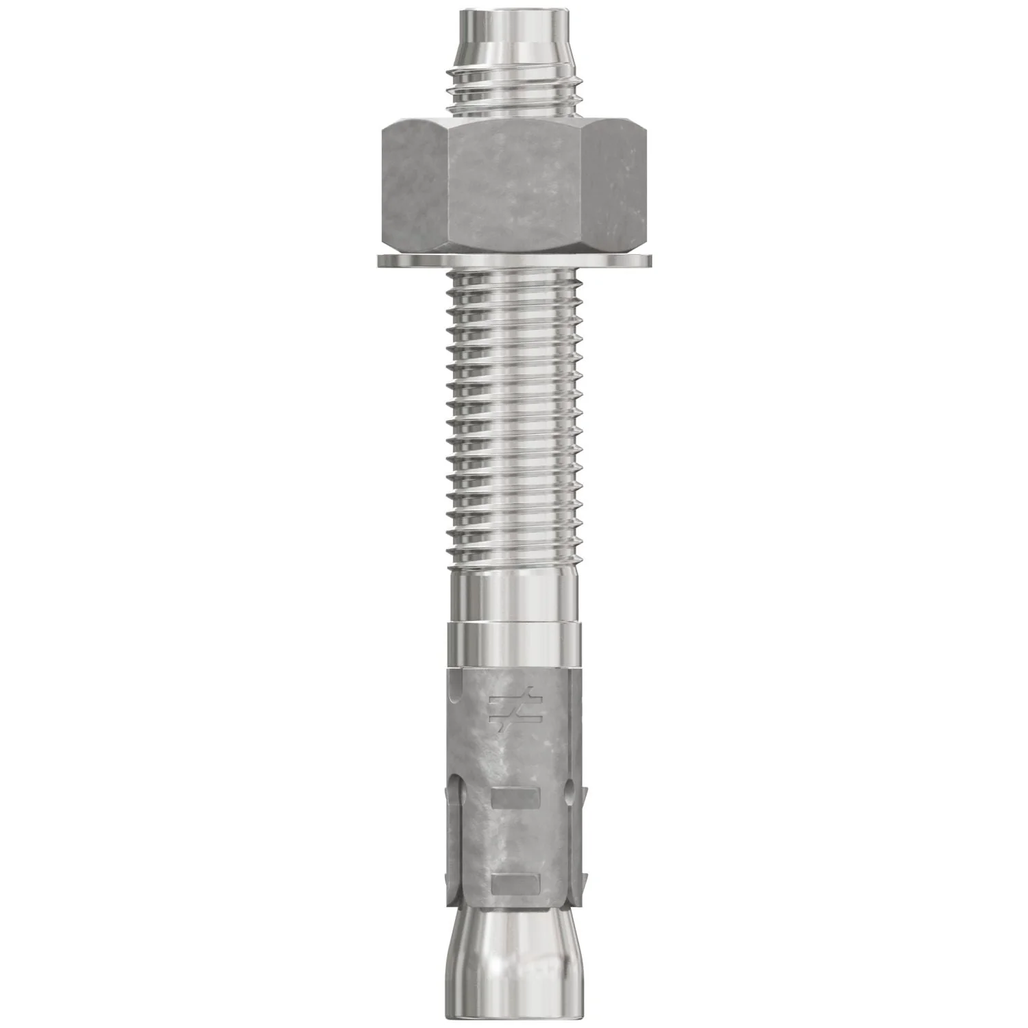 Simpson Strong-Tie STB2-75512S4F10 Strong-Bolt 2,  3/4-in. x 5-1/2-in. Type 304 Stainless-Steel Wedge Anchor, Fully Assembled, 10-Pack - Image 2