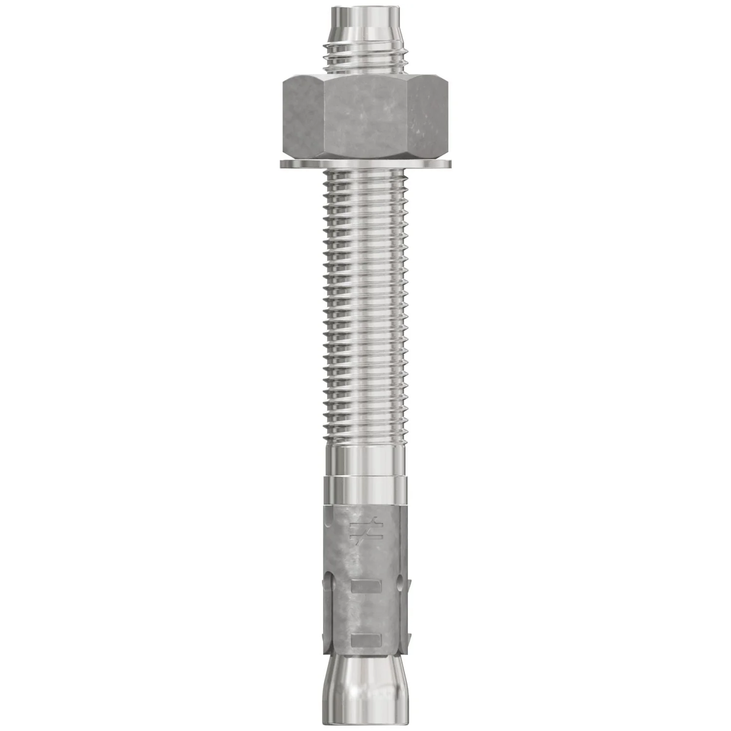 Simpson Strong-Tie STB2-75614S4F10 Strong-Bolt 2,  3/4-in. x 6-1/4-in. Type 304 Stainless-Steel Wedge Anchor, Fully Assembled, 10-Pack - Image 2