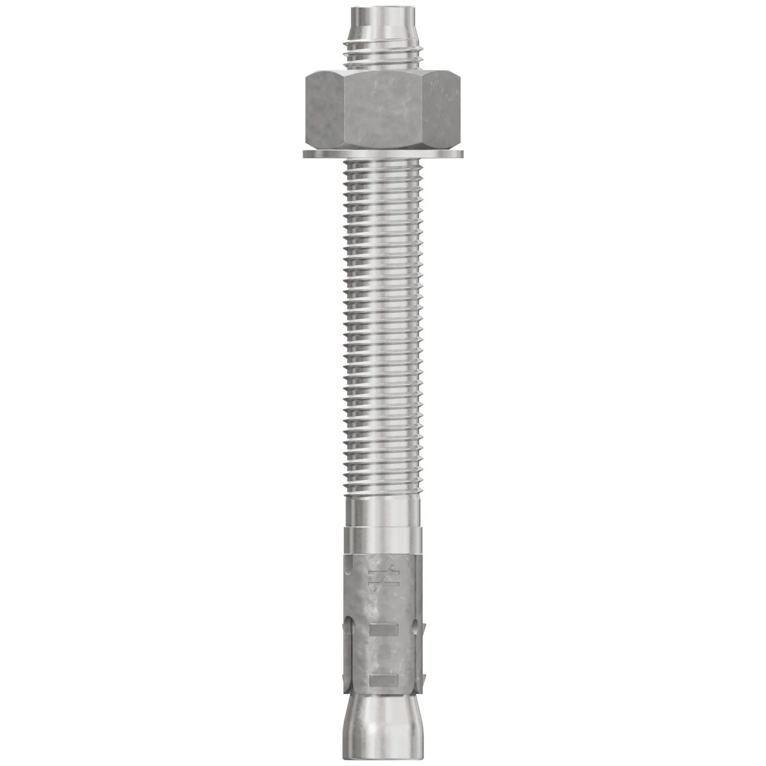 Simpson Strong-Tie STB2-75700S6F10 Strong-Bolt 2,  3/4-in. x 7-in. Type 316 Stainless-Steel Wedge Anchor, Fully Assembled, 10-Pack - Image 2