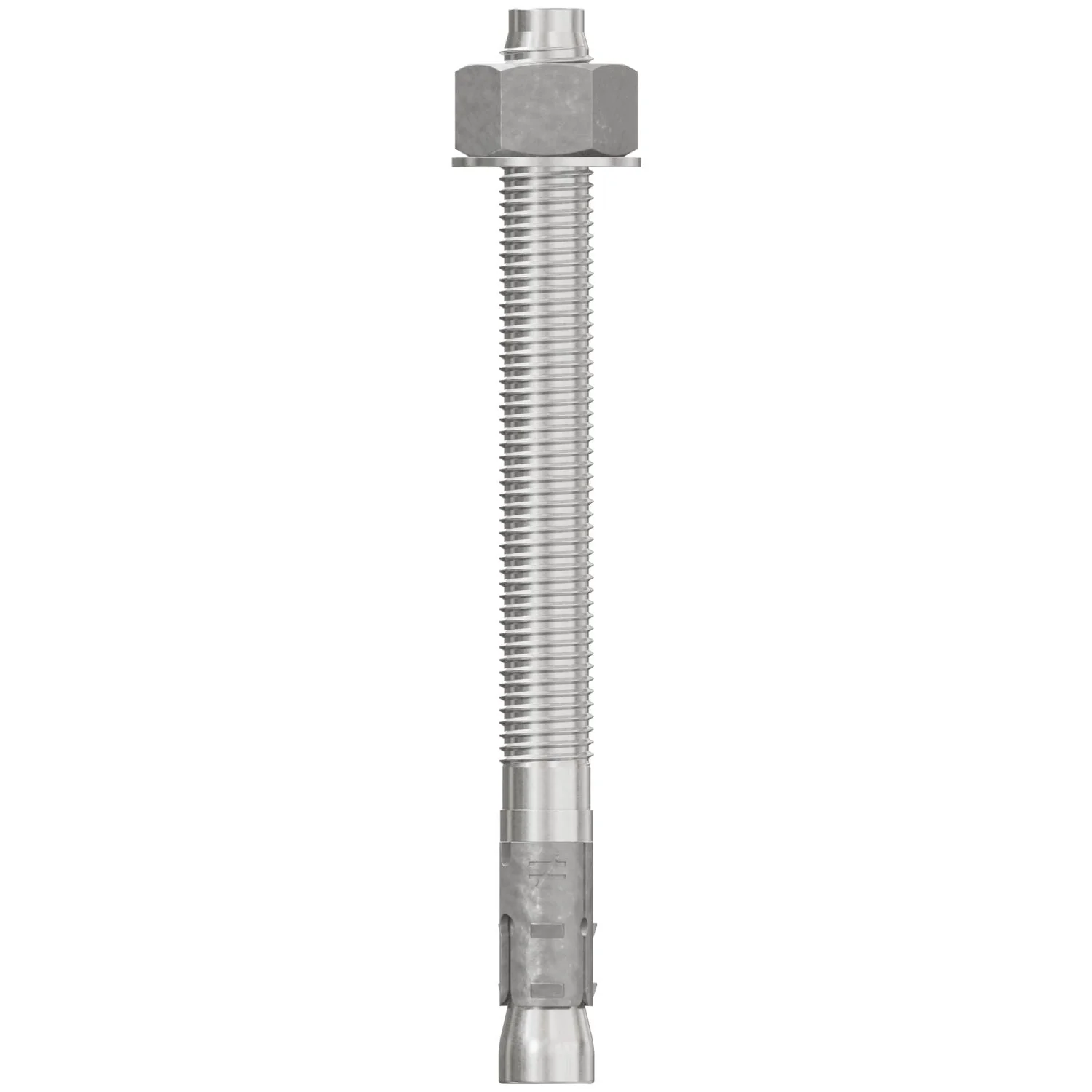 Simpson Strong-Tie STB2-75812S6F8 Strong-Bolt 2,  3/4-in. x 8-1/2-in. Type 316 Stainless-Steel Wedge Anchor, Fully Assembled, 8-Pack - Image 2