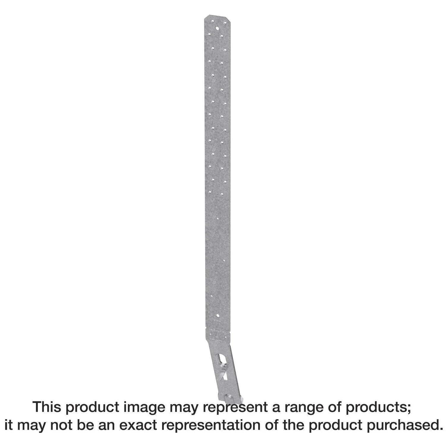 Simpson Strong-Tie STHD10RJ STHD 38-1/8-in. 12-Gauge Galvanized Rim-Joist Strap-Tie Holdown - Image 1