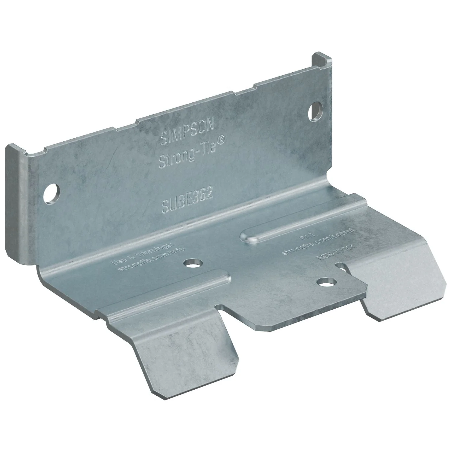 Simpson Strong-Tie SUBE362-R100 SUBE Bridging Connector for 3-5/8-in. Stud, 100-Pack - Image 1