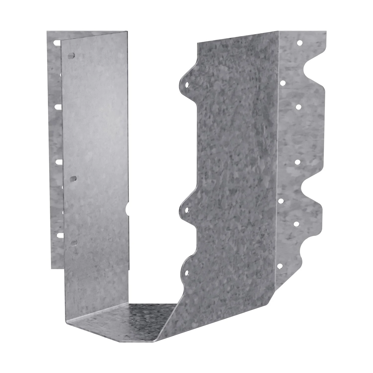 Simpson Strong-Tie SUL210-2 SUL Galvanized Joist Hanger for Double 2x10, Skewed Left - Image 3