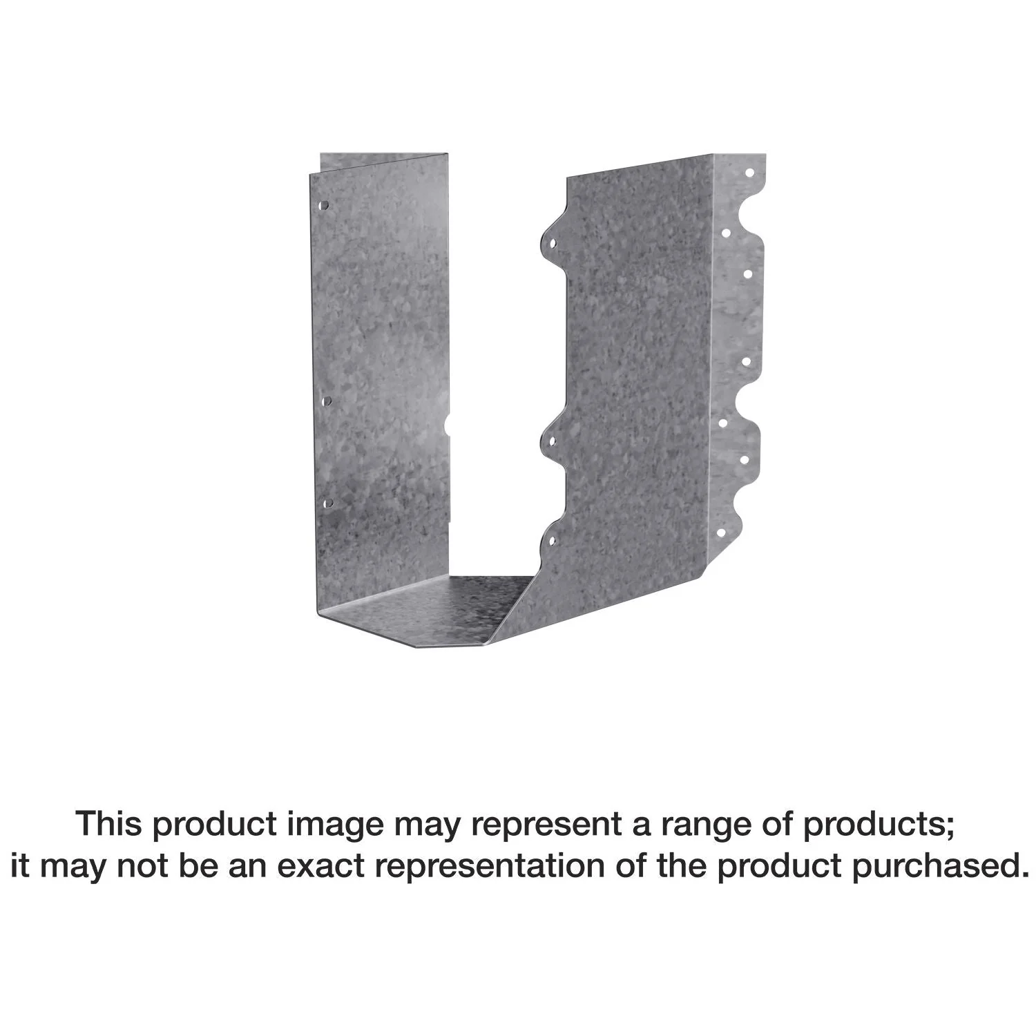 Simpson Strong-Tie SUL46 SUL Galvanized Joist Hanger for 4x6, Skewed Left - Image 1