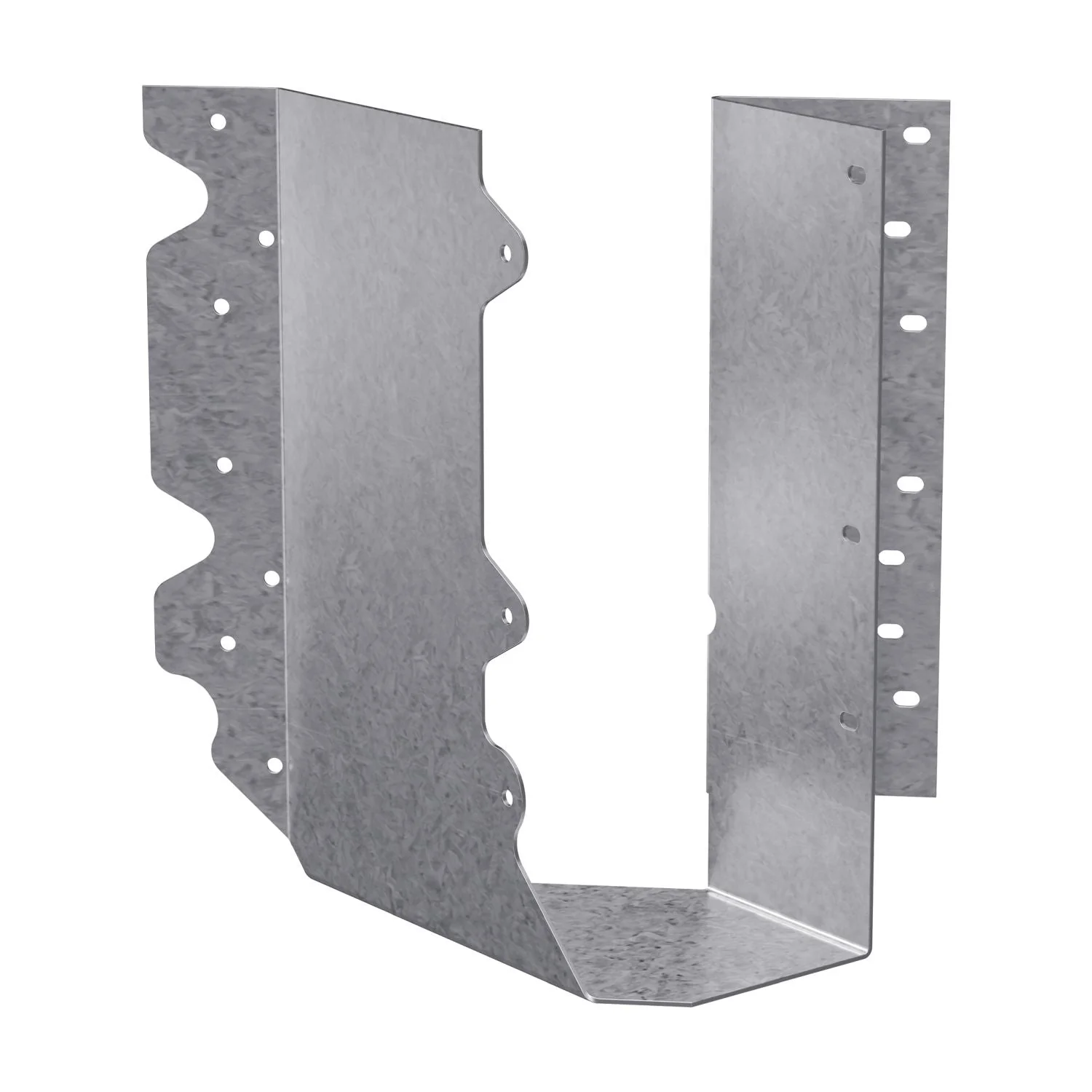 Simpson Strong-Tie SUR210-2Z SUR ZMAX Galvanized Joist Hanger for Double 2x10, Skewed Right - Image 3