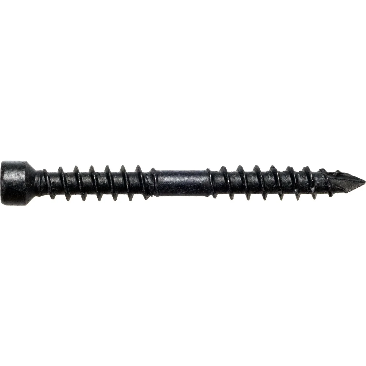 Simpson Strong-Tie SWD18212DBB-R50 Strong Drive SWD Double-Threaded Screw,  0.180-in. x 2-1/2-in. T30, Black, 50-Pack - Image 2