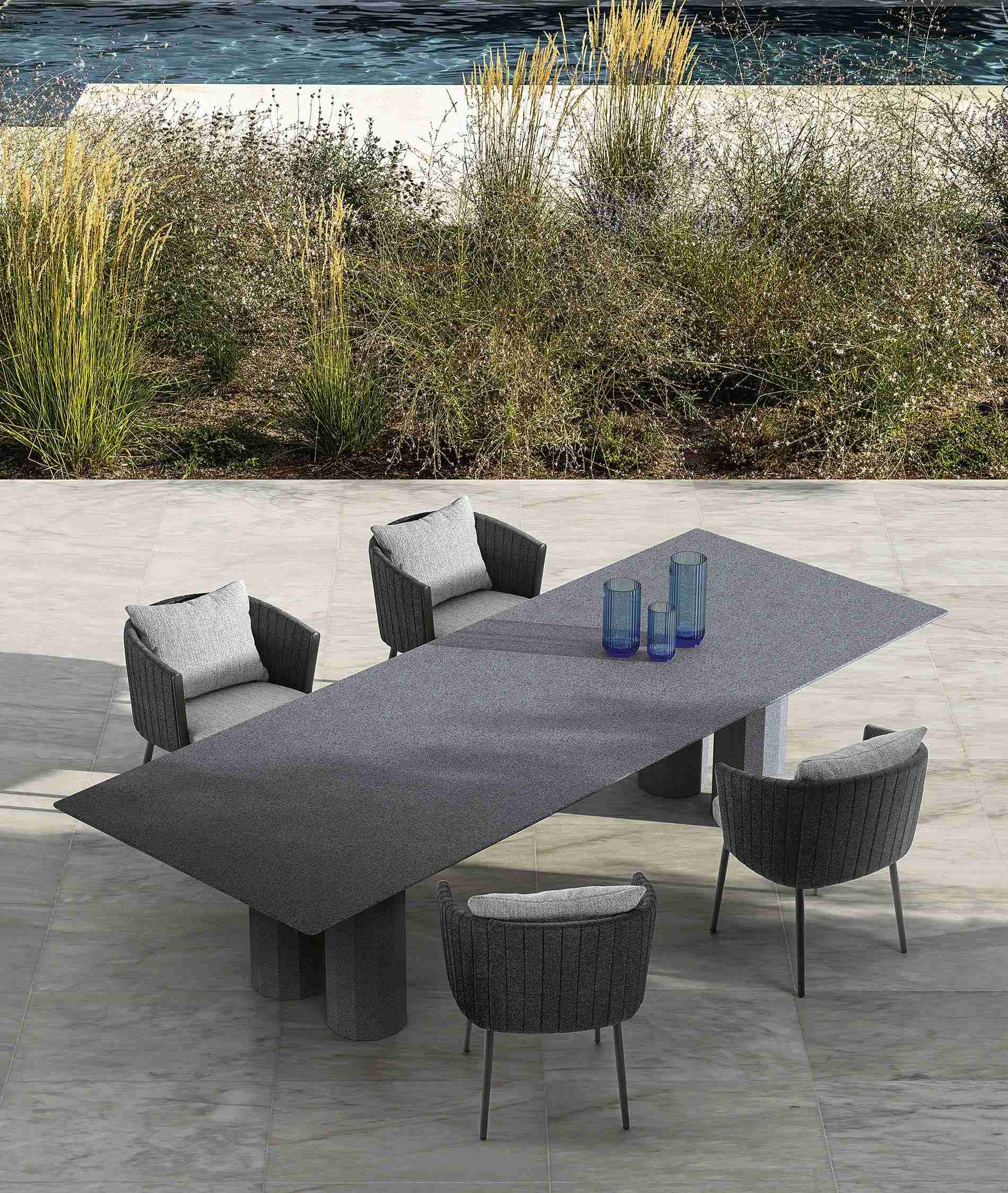 TALENTI | SALINAS  CEMENT DINING TABLE - $16,586.08 - $21,432.27 - Image 3