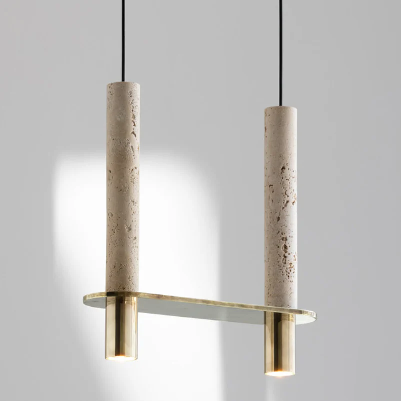 META POLISHED BRASS | Mini Parallel Pendant by David Pompa from ,797.00
