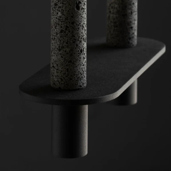 META MATTE BLACK | Mini Parallel Pendant by David Pompa from $4,177.00 - Image 2