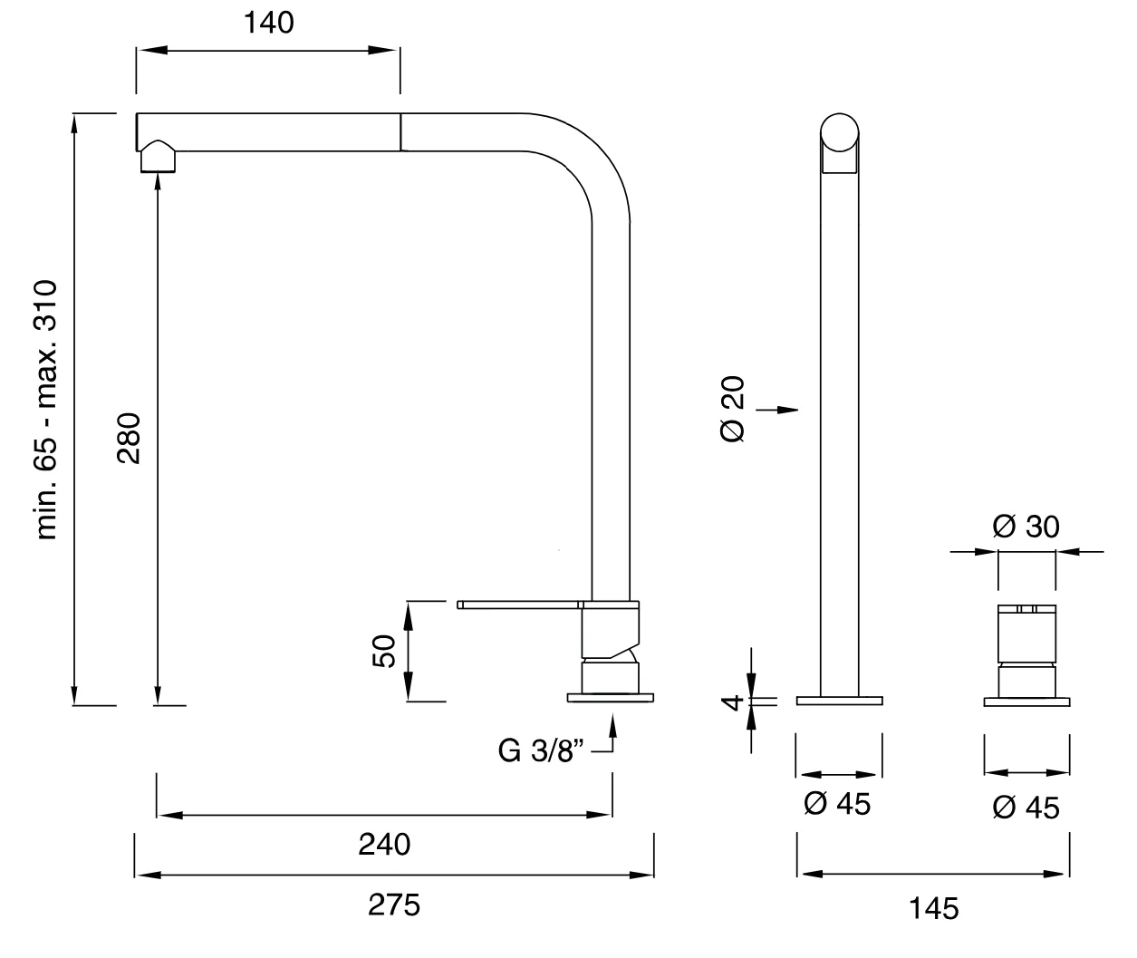 INV85 | Faucet by CEA Design - $1,552.00 - $3,170.00 - Image 3
