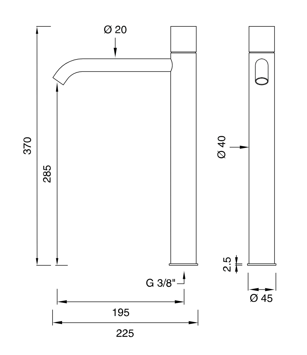 GIO65 | Faucet by CEA Design - $842.00 - $2,171.00 - Image 3