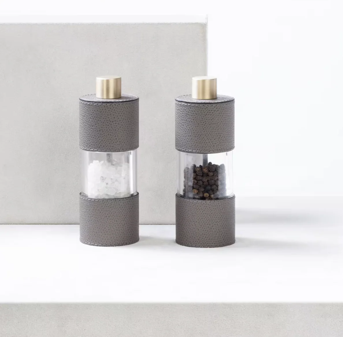 GIOBAGNARA | OTELLO SALT & PEPPER SHORT MILLS BY GIOBAGNARA | $550.00 - Image 2