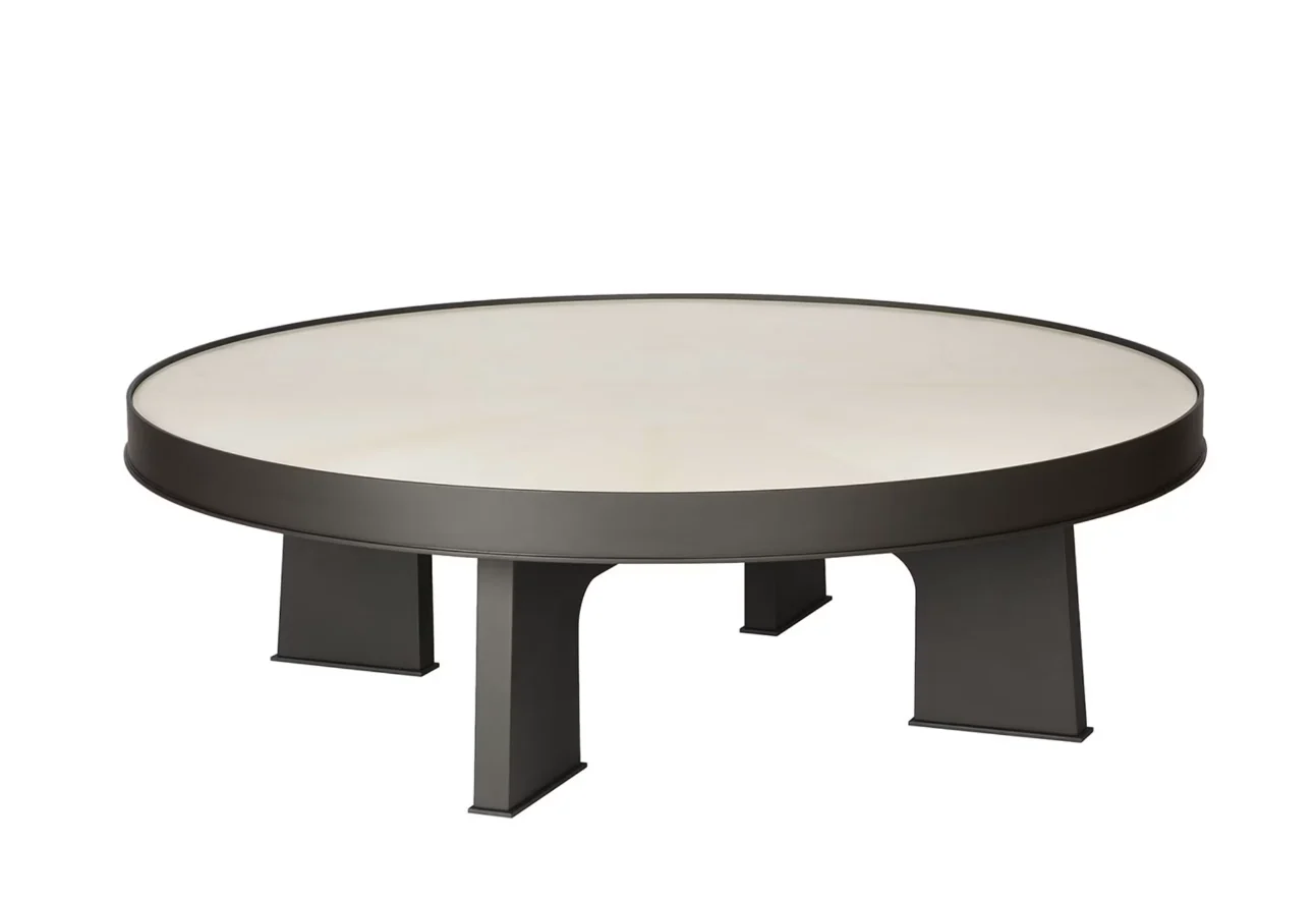 GIOBAGNARA | ATTICA ROUND PARCHMENT COFFEE TABLE | $23,880.00 - Image 3