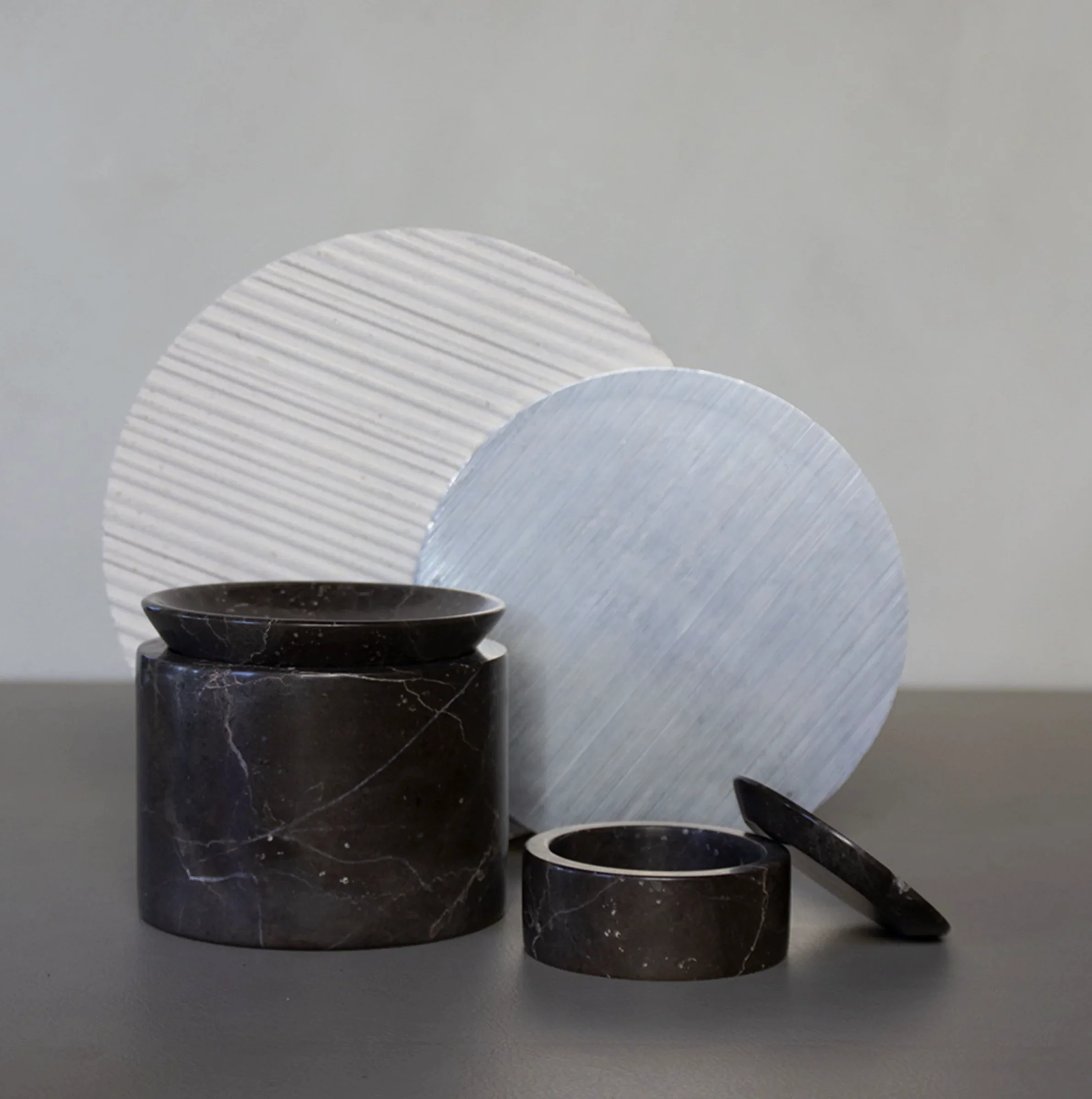 PIETRA CASA - EDO CANISTER SMALL - SHADOW BLACK - $267.09 - Image 3