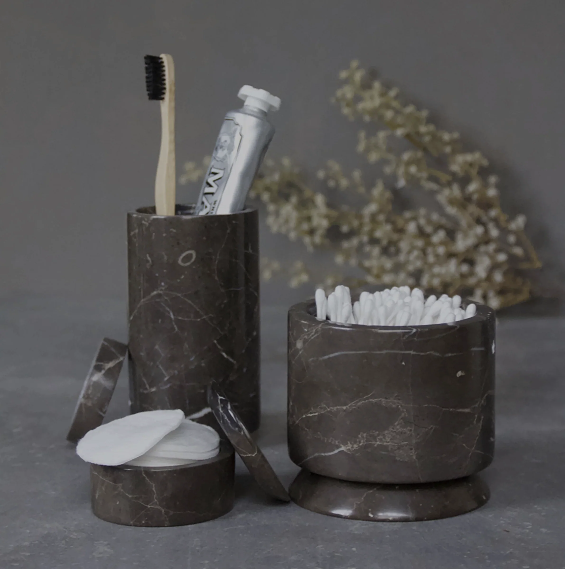 PIETRA CASA - EDO CANISTER MEDIUM - SHADOW BLACK - $423.54 - Image 3