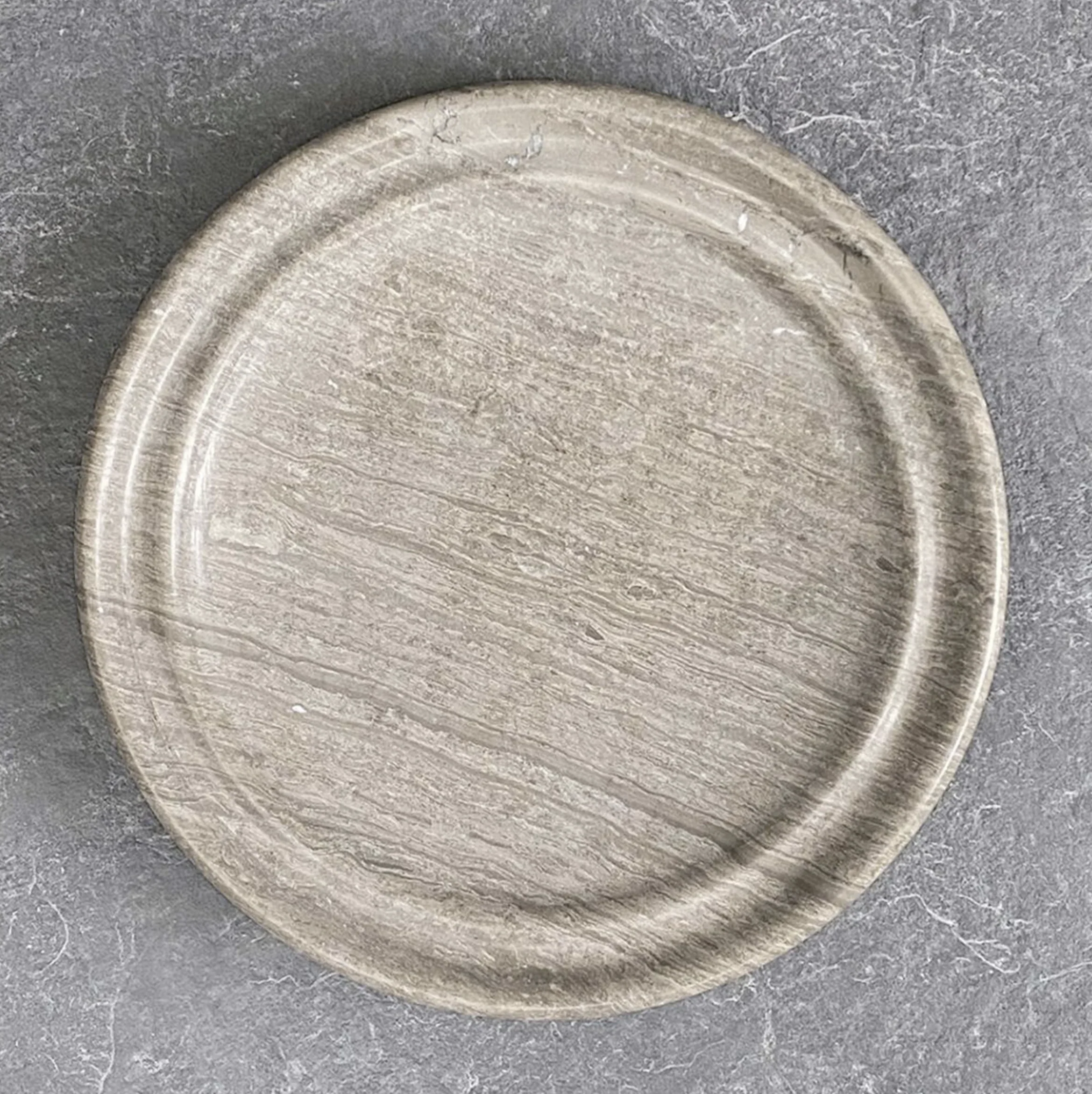 PIETRA CASA - SABI BOWL GROOVED - CHALK GREY - $759.27 - Image 2