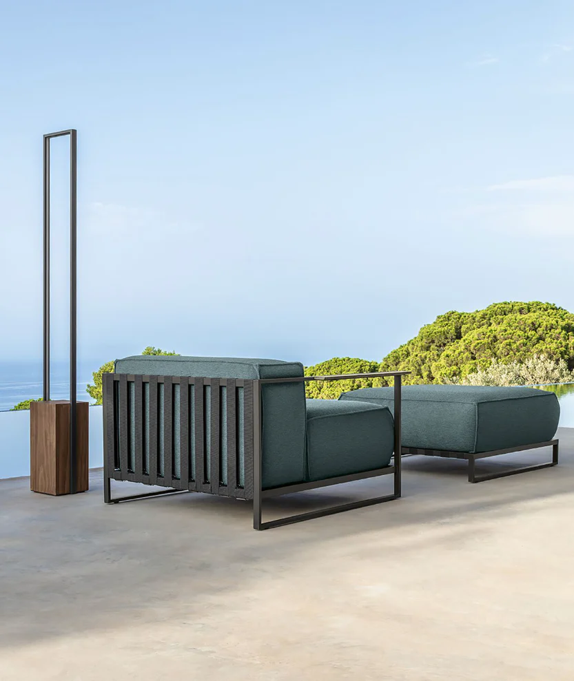 TALENTI | CASILDA LOUNGE CHAIR AND POUF - $4,859.52 - $7,570.12 - Image 3