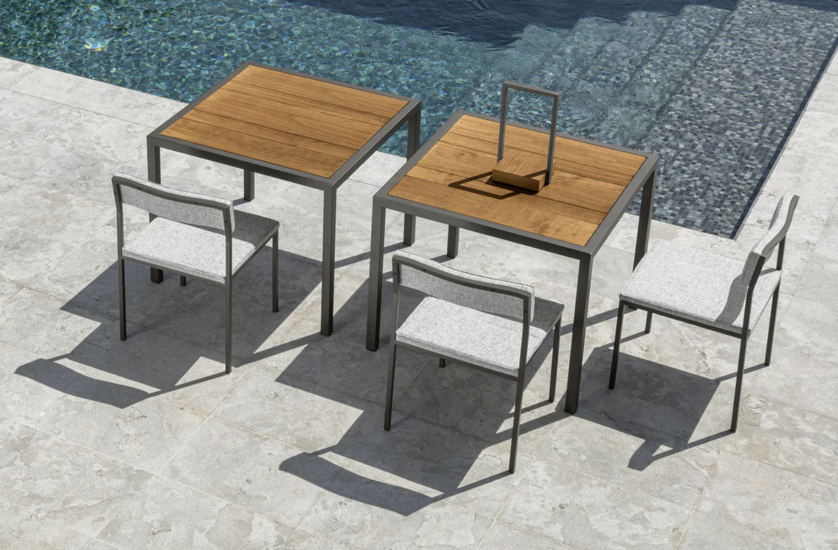 TALENTI | CASILDA 90 X 90 DINING TABLE - $5,758.42 - $6,108.42 - Image 2