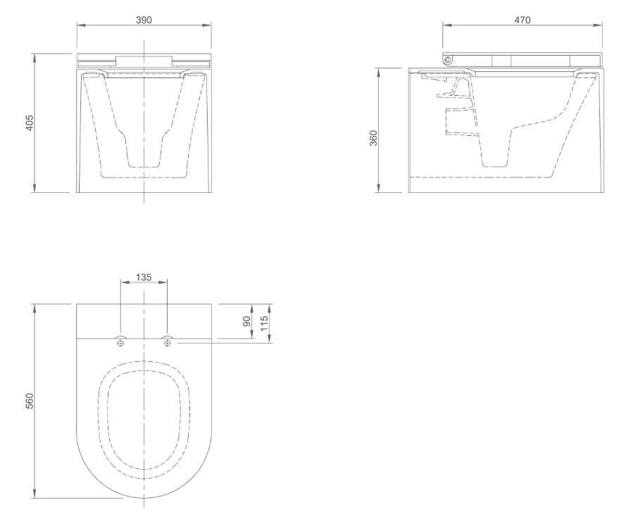 GLOW FLOORSTANDING TOILET | PIETRA CASA BRAND | $7,631.47 - Image 2