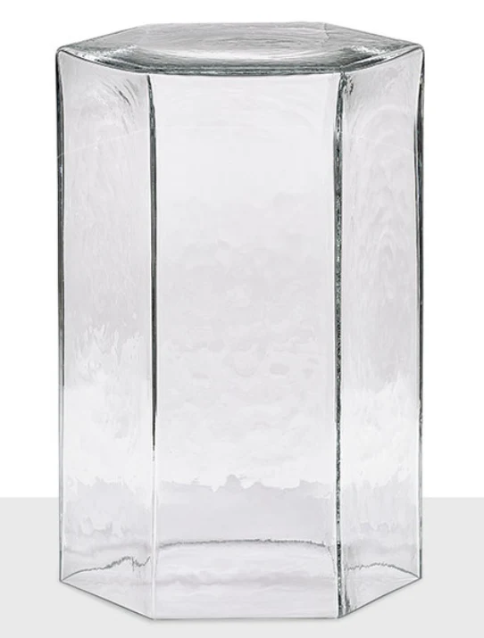 BOMMA CLEAR HEX TABLE  | $1,116.00 - $2,014.00 - Image 2
