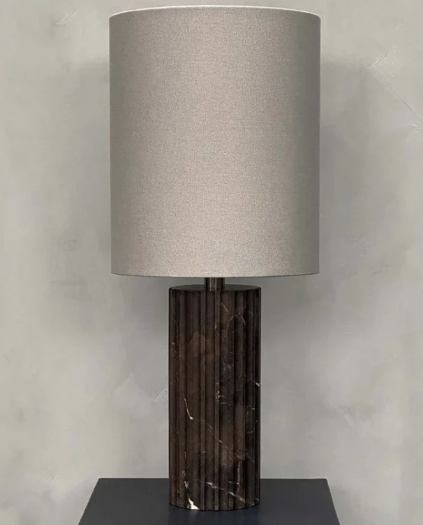 PIETRA CASA - COLUMN TABLE LAMP - SHADOW BLACK - $2,449.92 - Image 2