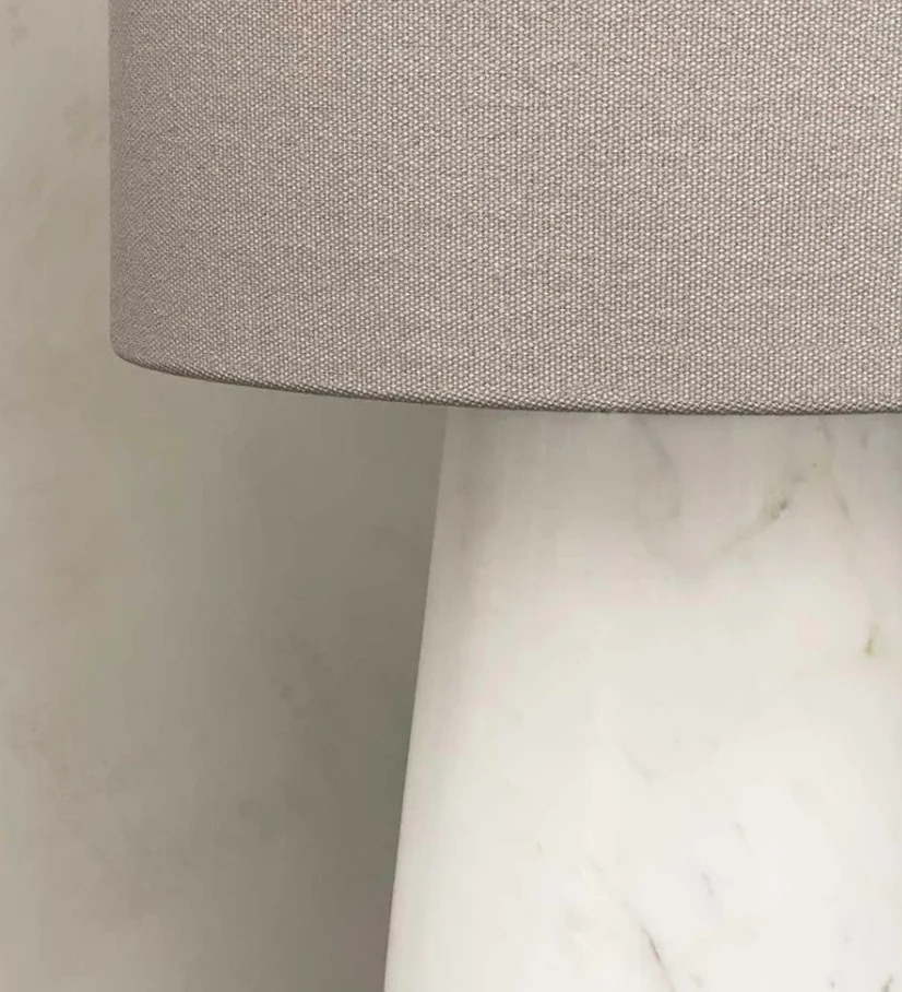 PIETRA CASA - VERSO SMALL TABLE LAMP - SHADED WHITE - $2,449.92 - Image 1