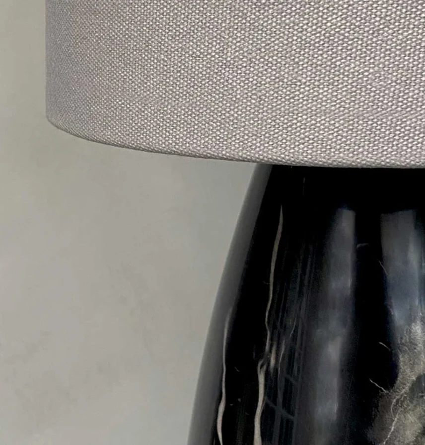 PIETRA CASA - VOLCANO TABLE LAMP - WINTER BLACK  - $2,449.92 - Image 1