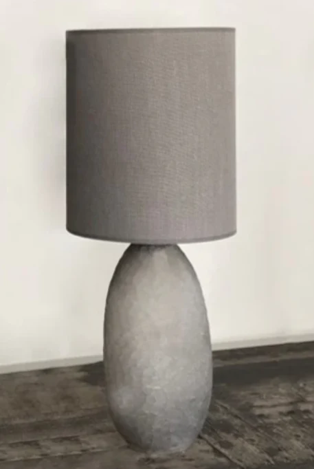 PIETRA CASA - OBSIDIAN SMALL OVAL LAMP - $1,874.13 - Image 1