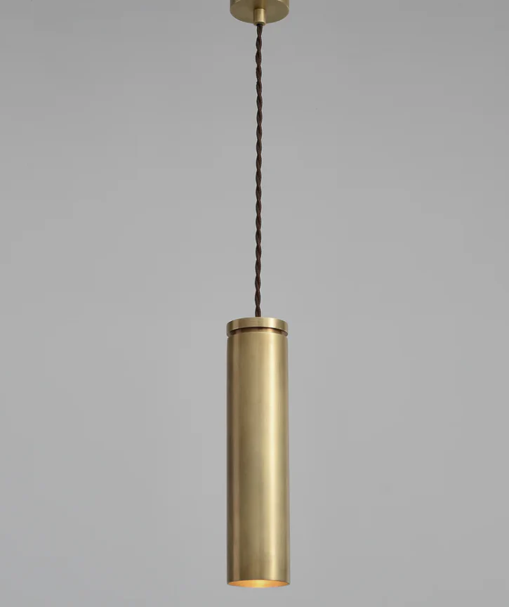PIETRA CASA - ELEMENT PENDANT - SATIN BRASS - $1,020.00 - Image 1