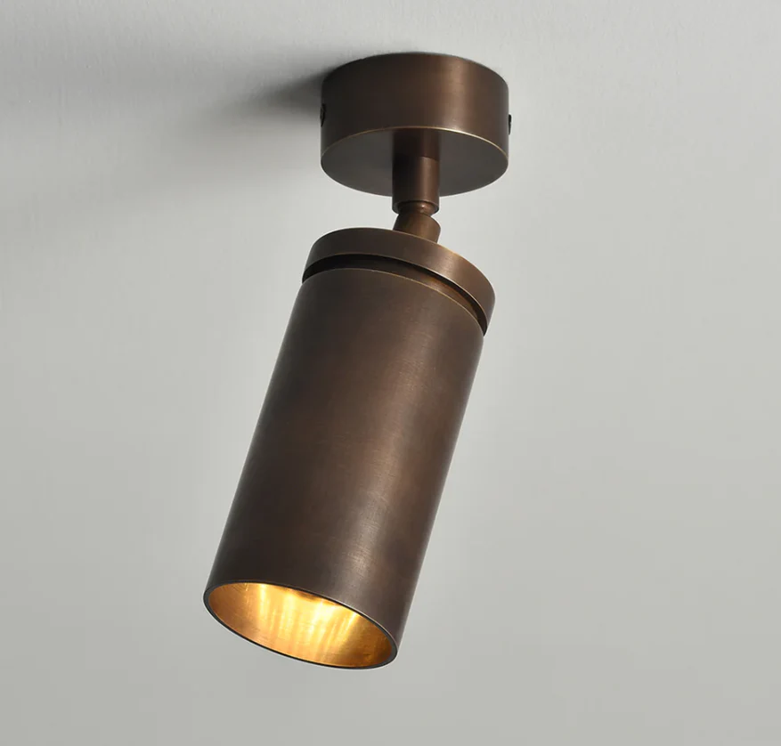 PIETRA CASA - ELEMENT SPOT LAMP - BURNISHED BRASS - $1,020.00 - Image 1