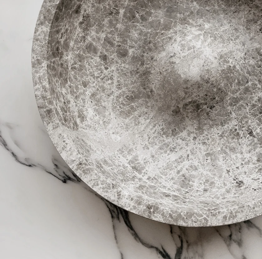 PIETRA CASA - CIRQUE BOWL - MISTY GREY - $756.00 - Image 2