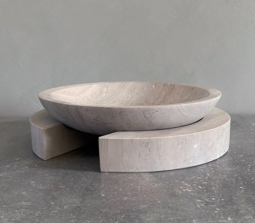 PIETRA CASA - DOSE BOWL - CHALK GREY - $1,293.79 - Image 2