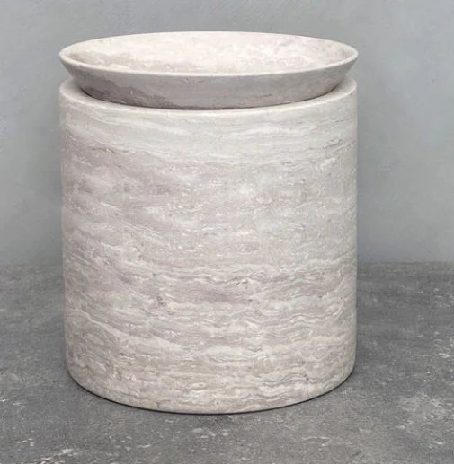 PIETRA CASA - EDO CANISTER LARGE - CHALK GREY - $579.99 - Image 2