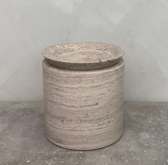 PIETRA CASA - EDO CANISTER LARGE - SMOKE GREY- $579.99 - Image 2