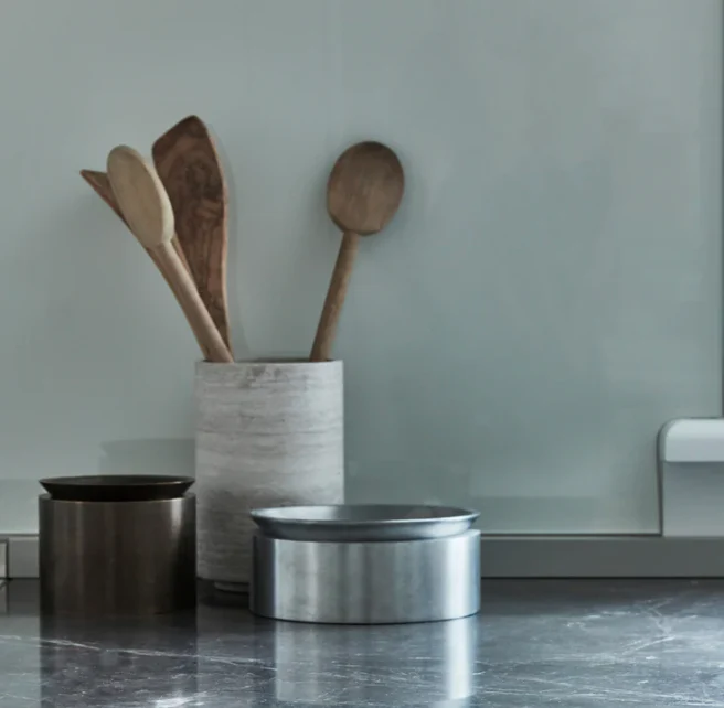 PIETRA CASA - STEM VASE MEDIUM - CHALK GREY - $648.45 - Image 3