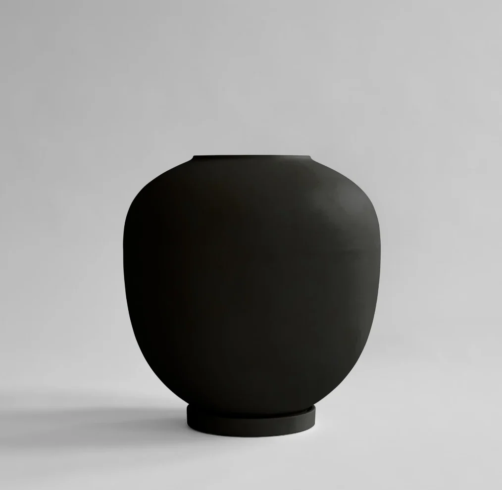 SUNAO VASE, BLACK I $185.00 - $845.00 - Image 1