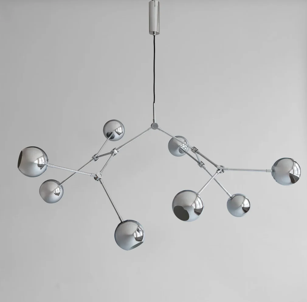 DROP CHANDELIER GLOBE I $1,695.00 - Image 2