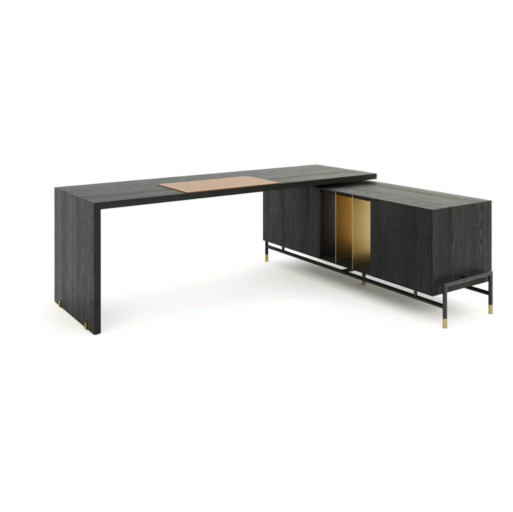 ASTON MARTIN HOME I V237/B WOODEN DESK | $32,500.00 - $39,500.00 - Image 1